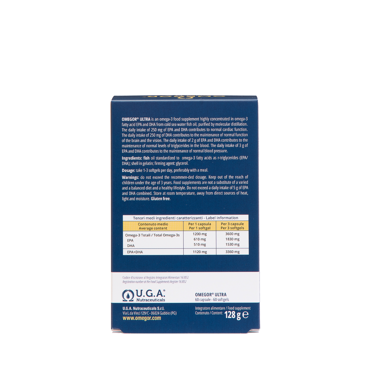 OMEGOR Ultra 1200 - 60 capsule