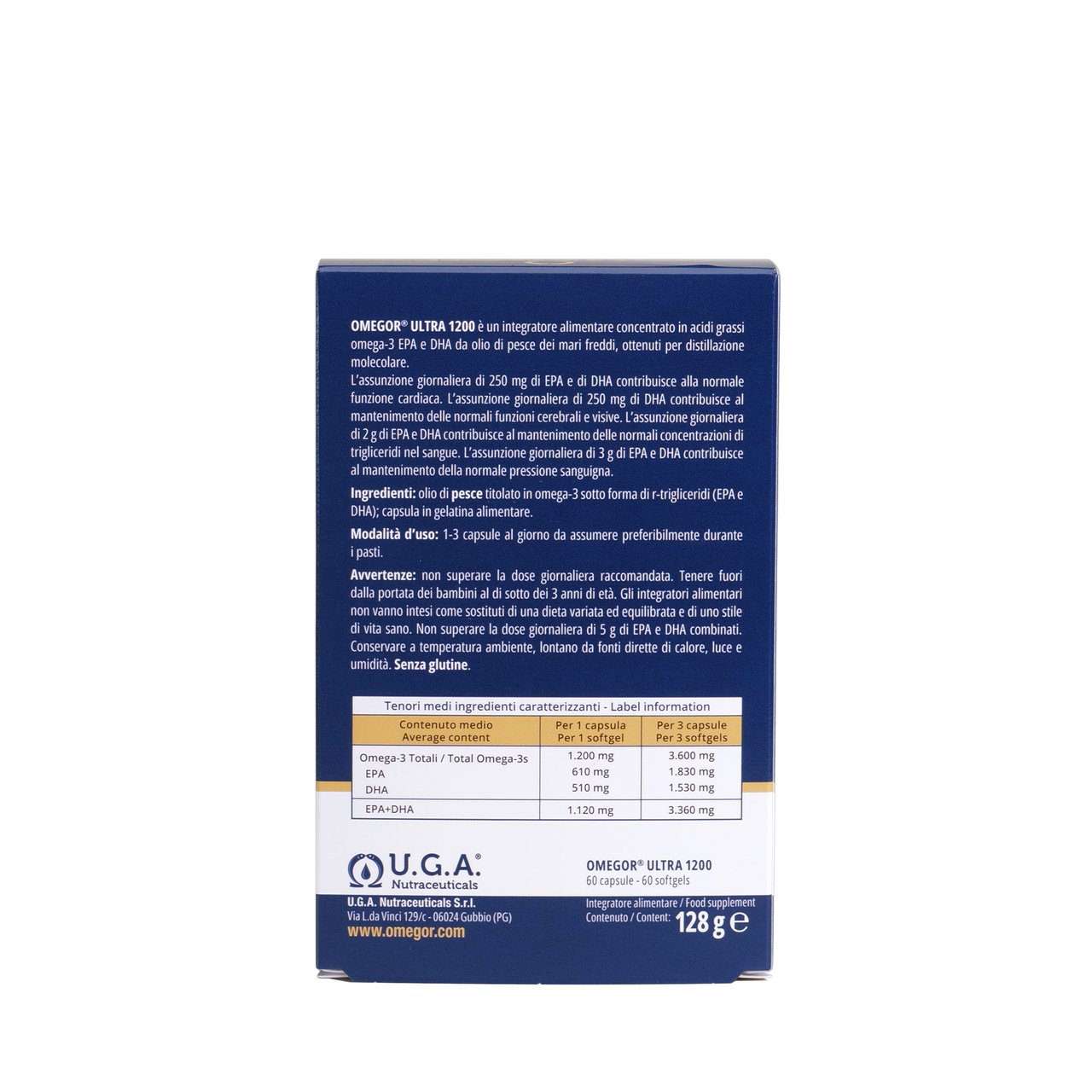 OMEGOR Ultra 1200 - 60 capsule