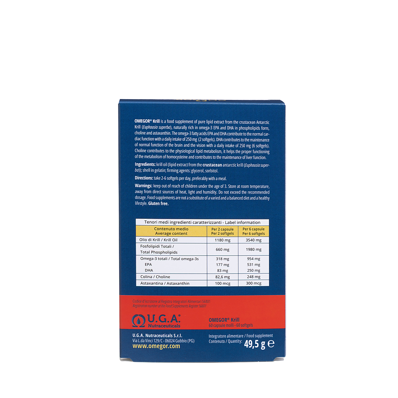 OMEGOR Krill - 60 capsule